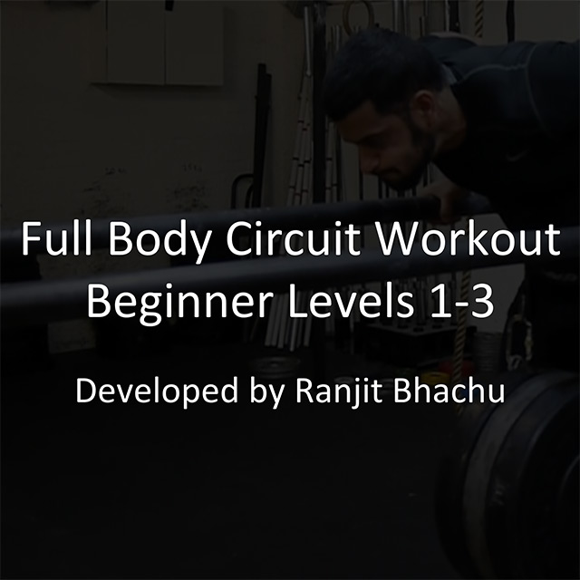 Ranjit Bhachu's Full Body Circuit Workout Beginner Levels 1 - 3